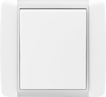 Element biela / ľadová biela: Spínač / prepínač / ovládač / ovládač časový