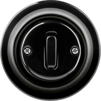 Decento čierna: Prepínač striedavý / prepínač krížový / ovládač prepínací