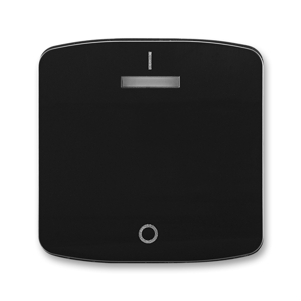 Kryt jednoduchý s potlačou, s čírym priezorom, Tango®, čierna