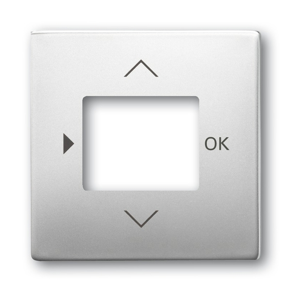 Kryt ovládača časovacieho alebo termostatu, s otvorom pre displej, Future® linear, ušľachtilá oceľ