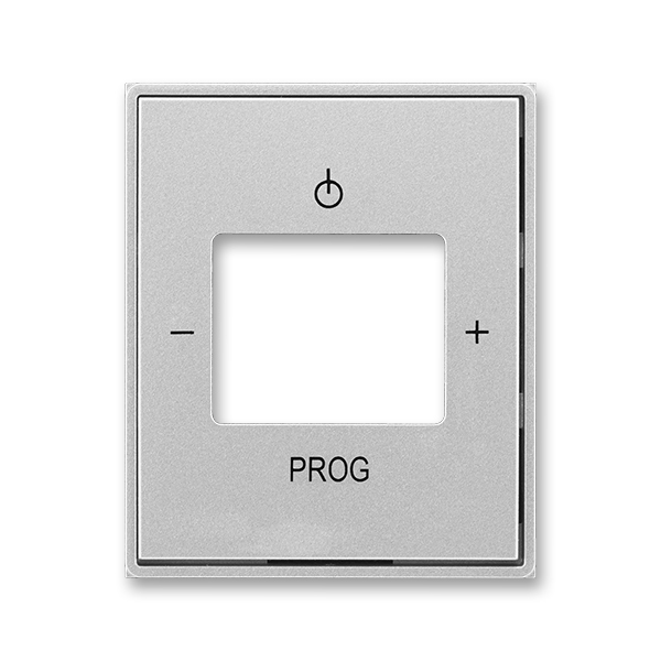 Kryt zosilňovača s tunerom FM alebo internetového rádia Busch-iNet, Time®, Time® Arbo, titánová