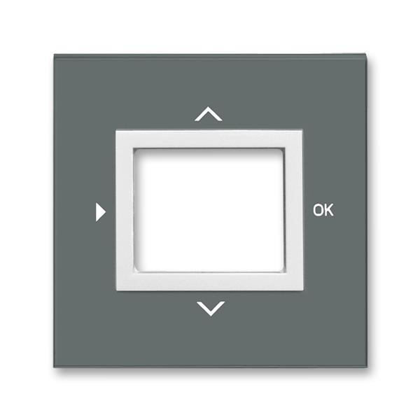 Kryt ovládača časovacieho, s otvorom pre displej, Neo®, grafitová / ľadová biela