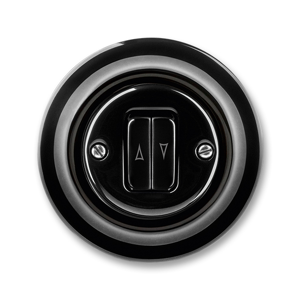 Ovládač žalúziový, Decento®, čierna