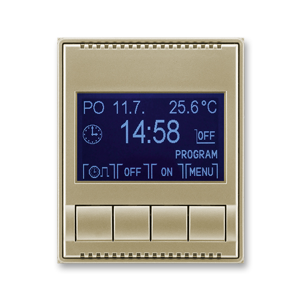 Hodiny spínacie programovateľné (ovládacia jednotka), Time®, Time® Arbo, šampanská