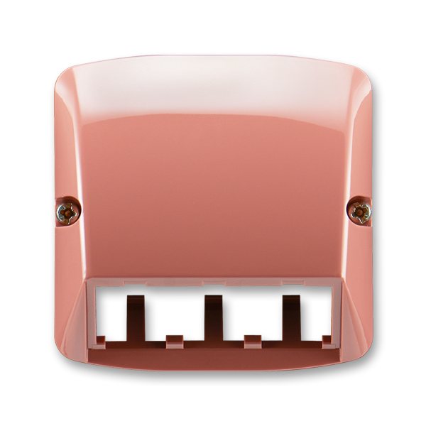 Kryt pre prístroj šikmého osvetlenia s LED alebo pre prvky Panduit Mini-Com, Tango®, vresová červená