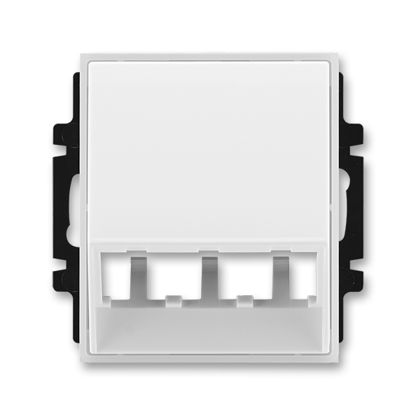 Kryt pre prístroj šikmého osvetlenia s LED alebo pre prvky Panduit Mini-Com, Time®, Element®, biela / ľadová biela