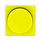 Kryt stmievača s otočným ovládačom, s upevňovacou maticou, Levit®, žltá / dymová čierna