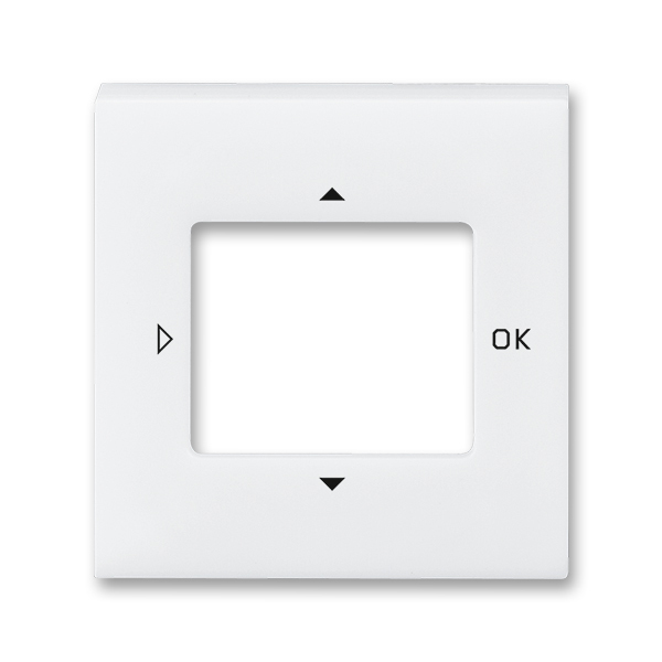 Kryt ovládača časovacieho, s otvorom pre displej, Levit®, biela