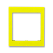 Kryt rámečku s otvorom 55x55, stredný, Levit®, žltá