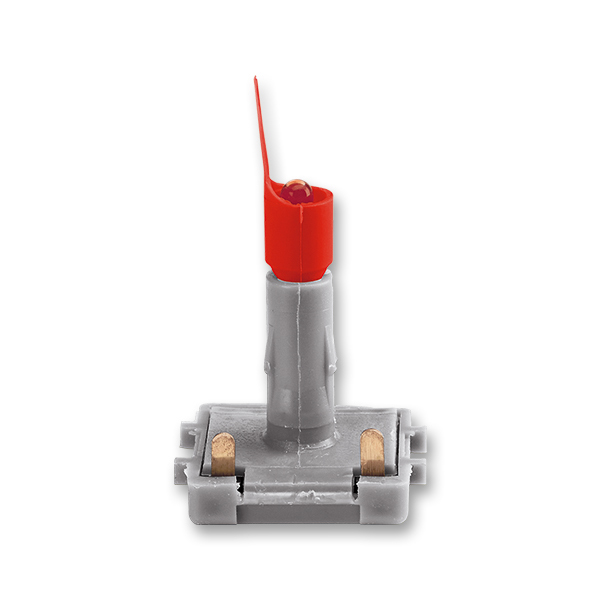 LED orientačná 0,5 mA, svetlo červené