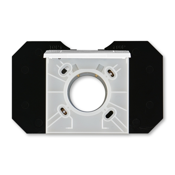 Zásuvka centrálneho vysávania, Levit®, biela / ľadová biela