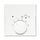 Kryt termostatu pre kúrenie/chladenie, Future® linear, zamatová biela