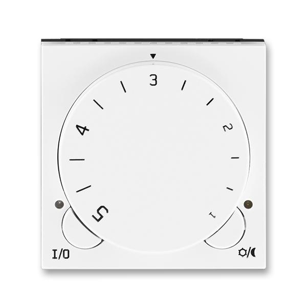 Termostat univerzálny otočný (ovládacia jednotka), Levit®, biela / ľadová biela
