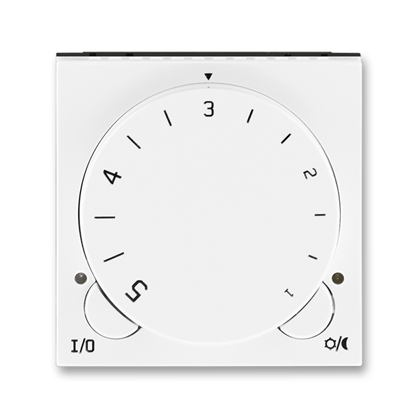 Termostat univerzálny otočný (ovládacia jednotka), Levit®, biela / biela