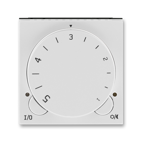 Termostat univerzálny otočný (ovládacia jednotka), Levit®, šedá / biela