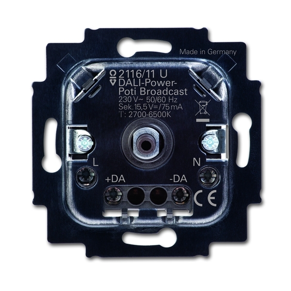 Prístroj stmievača pre otočné ovládanie a tlačidlové spínanie,