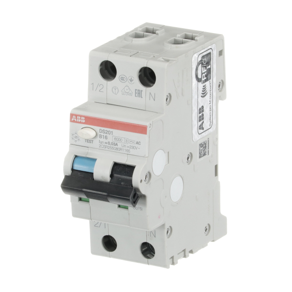 Kombinácia Istič/chránič DS200, jednofázový, 16 A