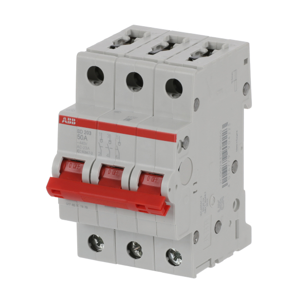 Odpínač SD200, trojfázový, 50 A