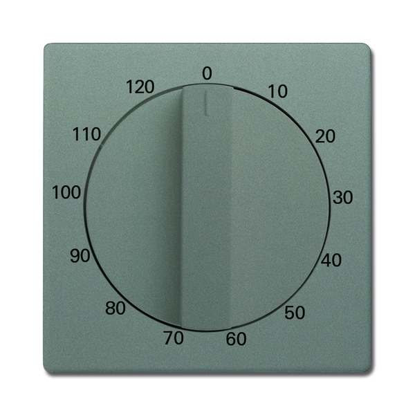 Kryt ovládača časového s otočným ovládačom, Solo®, Solo® carat, metalická šedá