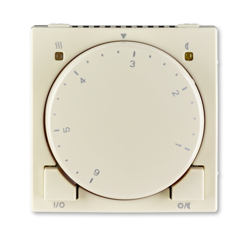 Termostat univerzálny otočný, slonová kosť