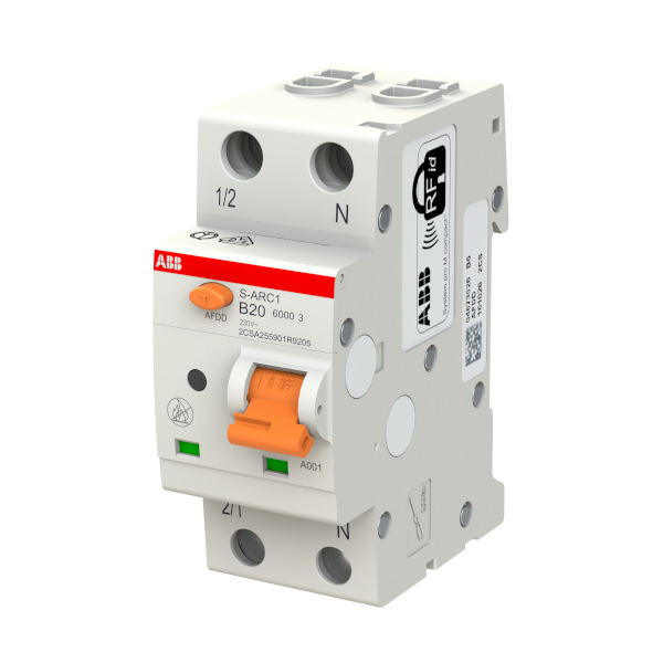 Oblúková ochrana AFDD s ističom, 20 A