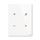 Termostat priestorový dotykový, 86x115 mm, ABB-tacteo®, zapustený, biela