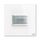 Snímač pohybu Busch-Watchdog 180 Standard, 86x86 mm, ABB-tacteo®, zapustený, biela