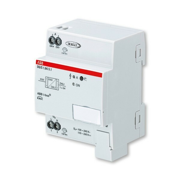 Rozhranie KNX/DALI Premium 1-násobné, radové, 1-násobný