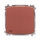 Prepínač krížový IP 44, zapustený, bezskrutkové svorky, vresová červená