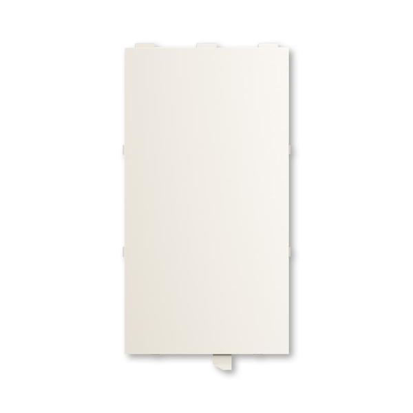 Kryt (popisové pole) pre prvok ovládací 6-násobný ABB-Tenton®, zamatová biela