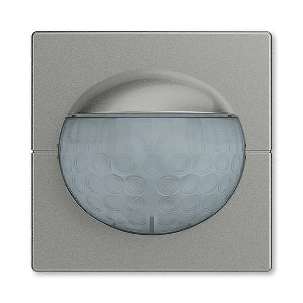 Snímač spínača automatického Busch-Wächter® 180 flex, Komfort-Sensor, s viacnásobnou šošovkou, Future® linear, Solo®, Solo® carat, metalická šedá