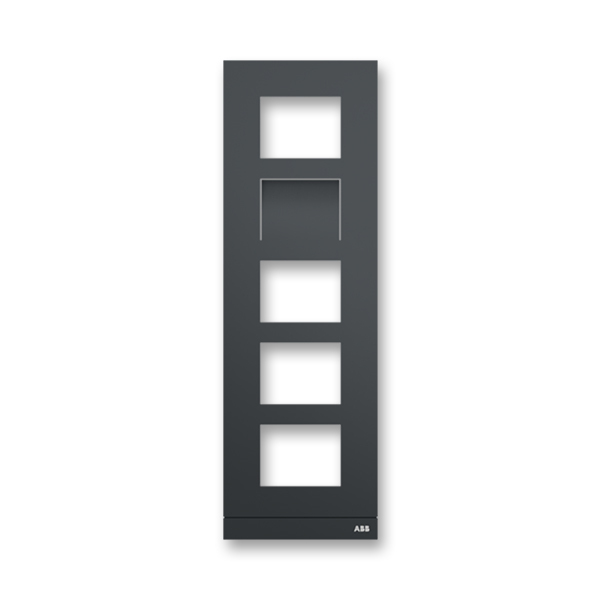 Kryt VIDEO tabla, veľkosť 1/5 (135 mm), antracitová, antracitová (RAL7016)