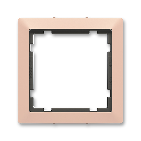 Kryt prístroja osvetlenia s LED alebo adaptéra Profil 45, púdrová