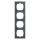 Rámček pre elektroinštalačné prístroje štvornásobný