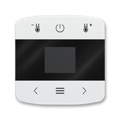 Kryt pre termostat s Bluetooth/ABB-free@home® wireless, biela