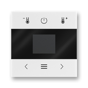 Kryt pre termostat s Bluetooth/ABB-free@home® wireless, biela