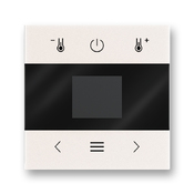 Kryt pre termostat s Bluetooth/ABB-free@home® wireless, perleťová