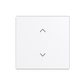Kryt 1-násobný pre SMART switch žalúzia, štúdiová biela