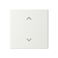 Kryt 1-násobný pre SMART switch žalúzia, biela