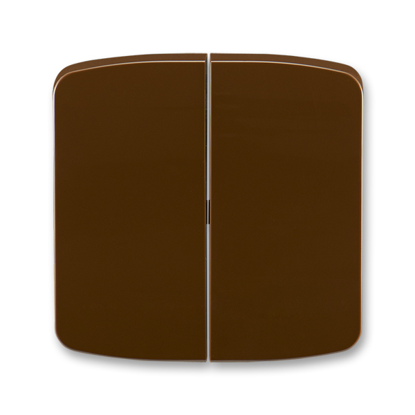 Kryt spínača kolískového delený, Tango®, hnedá