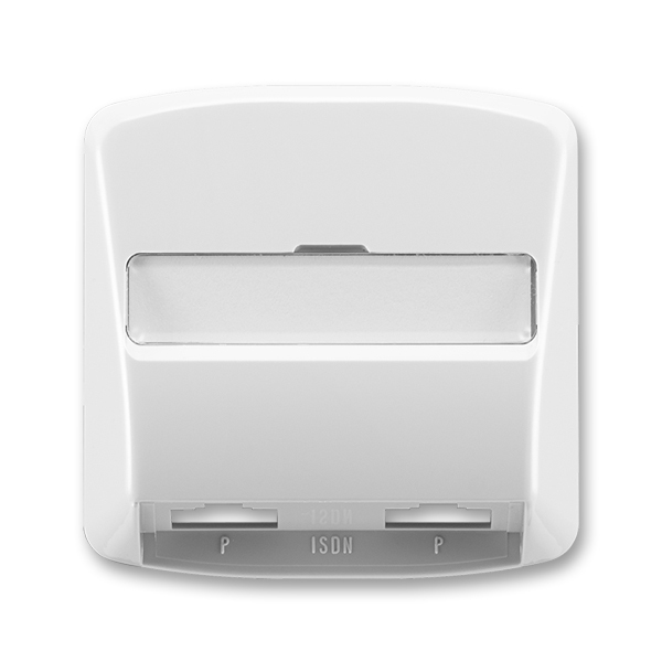 Kryt zásuvky ISDN s 2 otvormi, Tango®, šedá