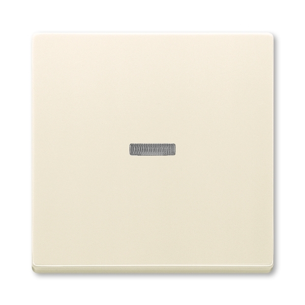 Kryt spínača kolískového s čírym priezorom, Future® linear, Solo®, Solo® carat, slonová kosť