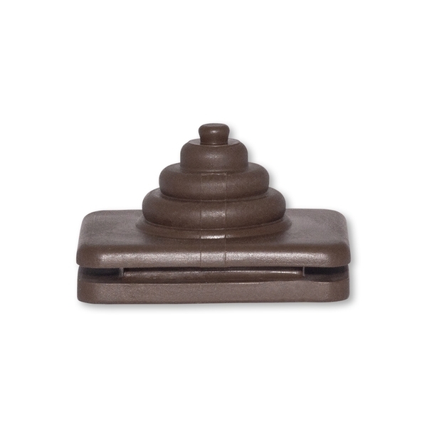 Priechodka IP 44, náhradná, Praktik, hnedá