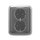 Zásuvka dvojnásobná s ochrannými kontaktmi (podľa DIN), s clonkami, Tango®, dymová šedá