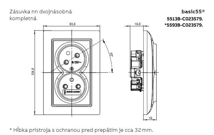 rozmerový výkres_5513B-C023579_5593B-C023579